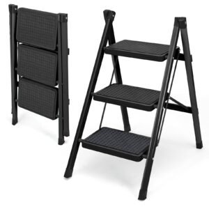 Three-Step Folding Household Ladder