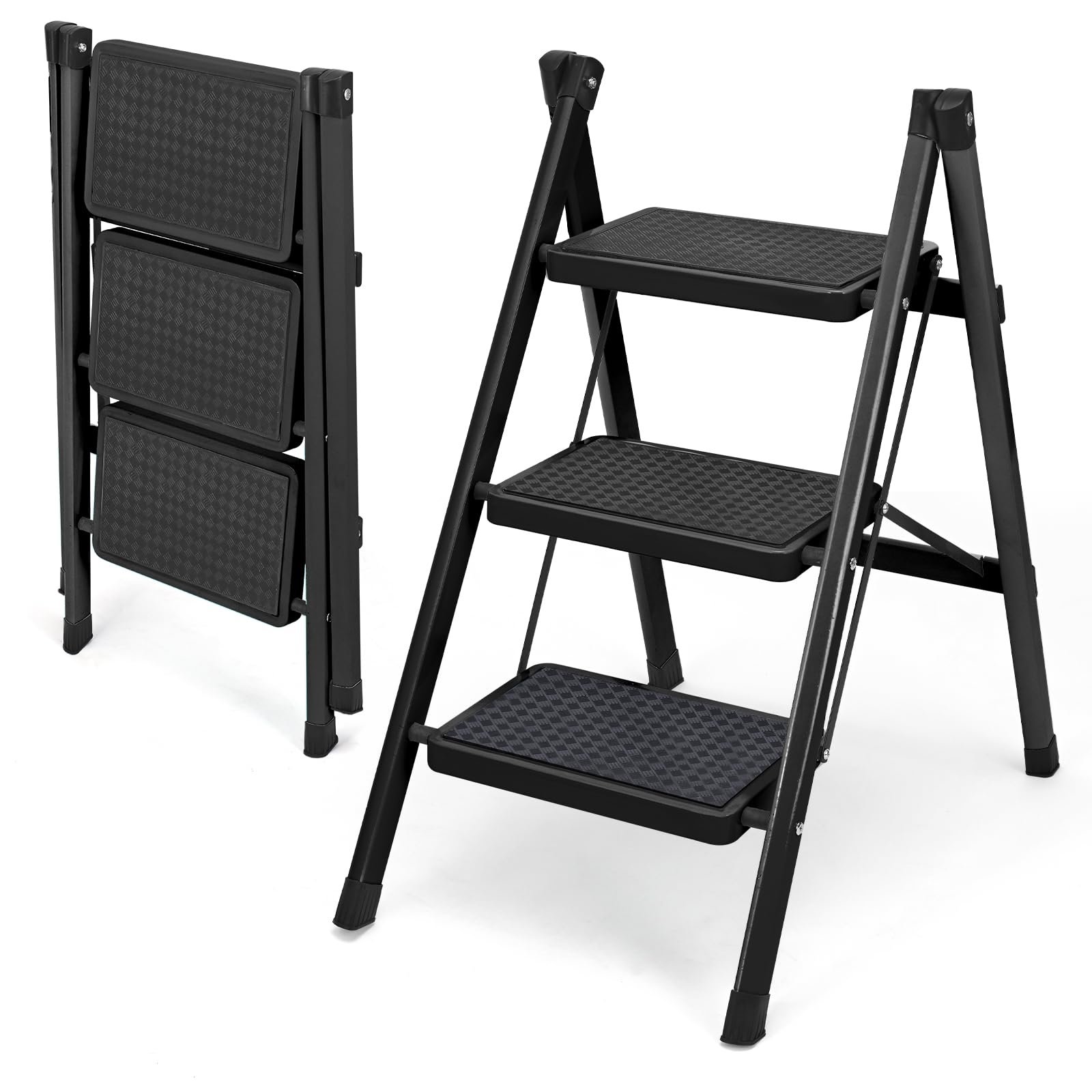 Three-Step Folding Household Ladder