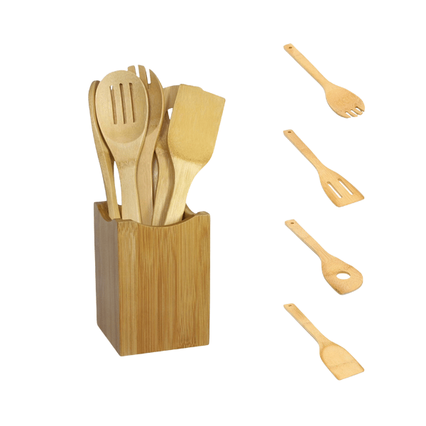 Bamboo Kitchen Utensil Set