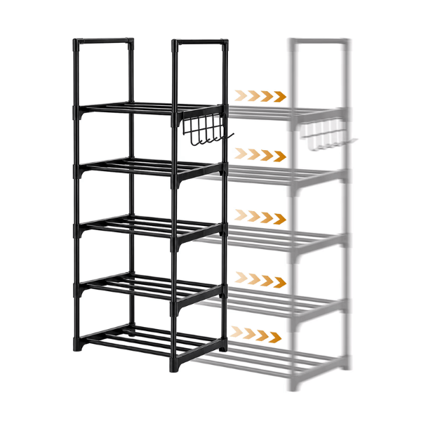 Adjustable Metal Shoe Rack