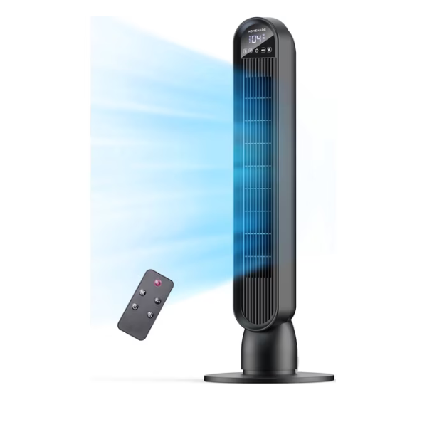 Oscillating Tower Fan with Remote