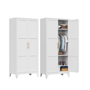 Two-Door Wardrobe Clothes Cabinet