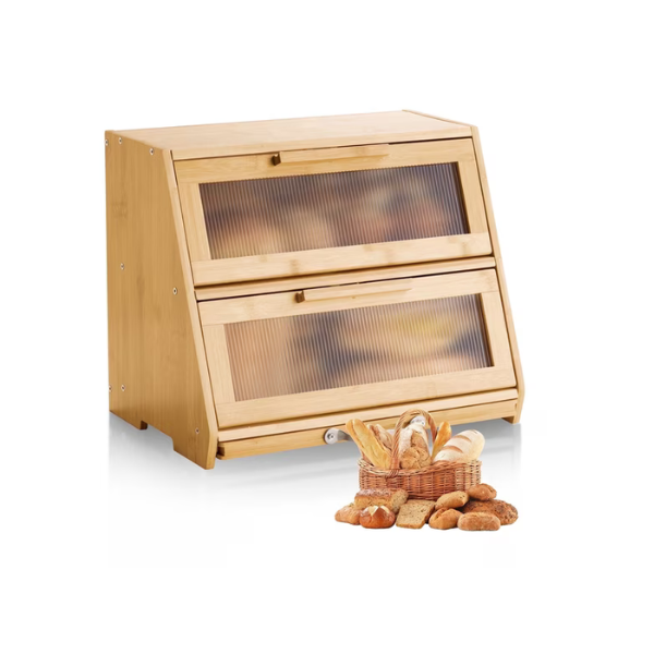 Bamboo Bread Storage Box